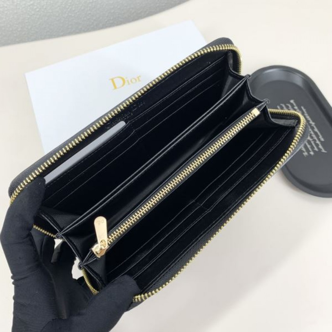  ラグジュアリー モダン DIOR ディオール コピー 長財布 大人っぽい 落ち着き