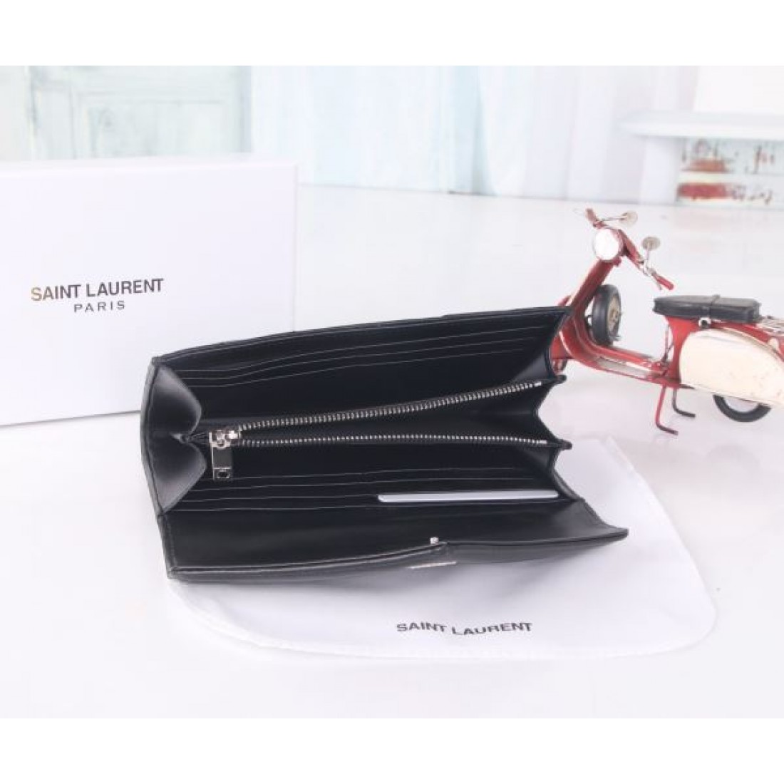 エレガント 大人向け YSL イヴ サンローランスーパーコピー 長財布 洗練 上質