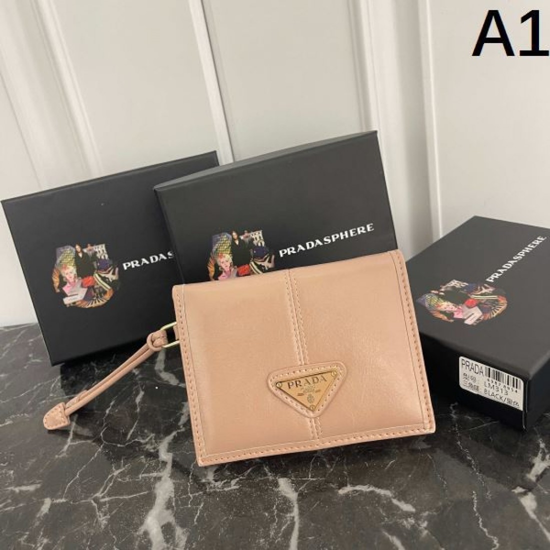 高級感 洗練 PRADA プラダ コピー 財布 モダン シンプル