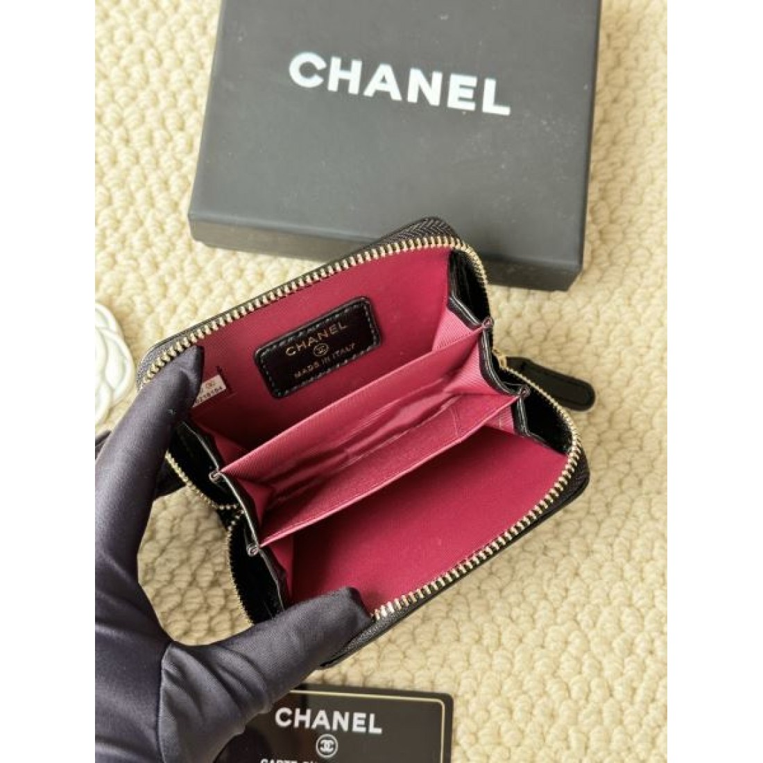 高級 プレミアム CHANEL シャネル コピー カードケース エレガント 洗練