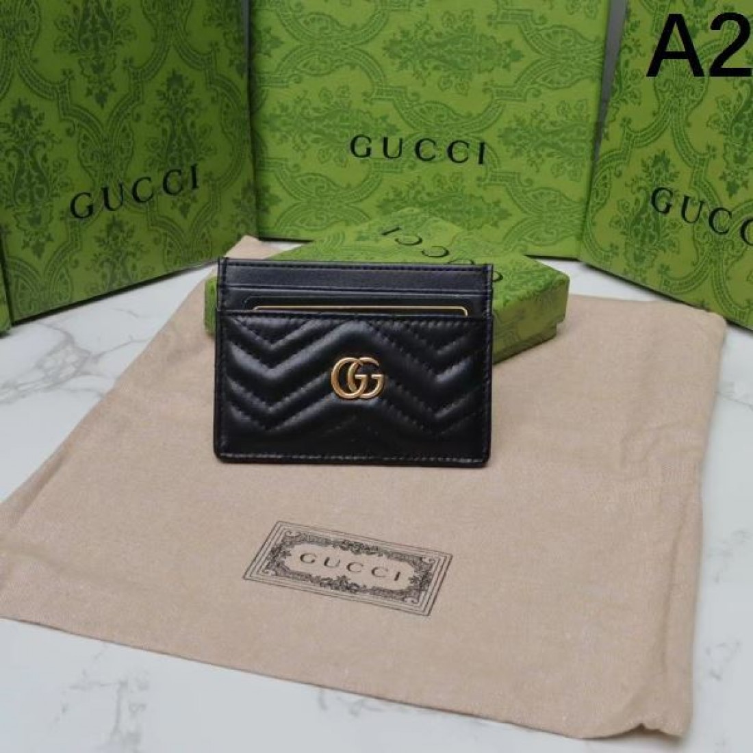 上品 エレガント GUCCI グッチ コピー カードケース 洗練 モダン