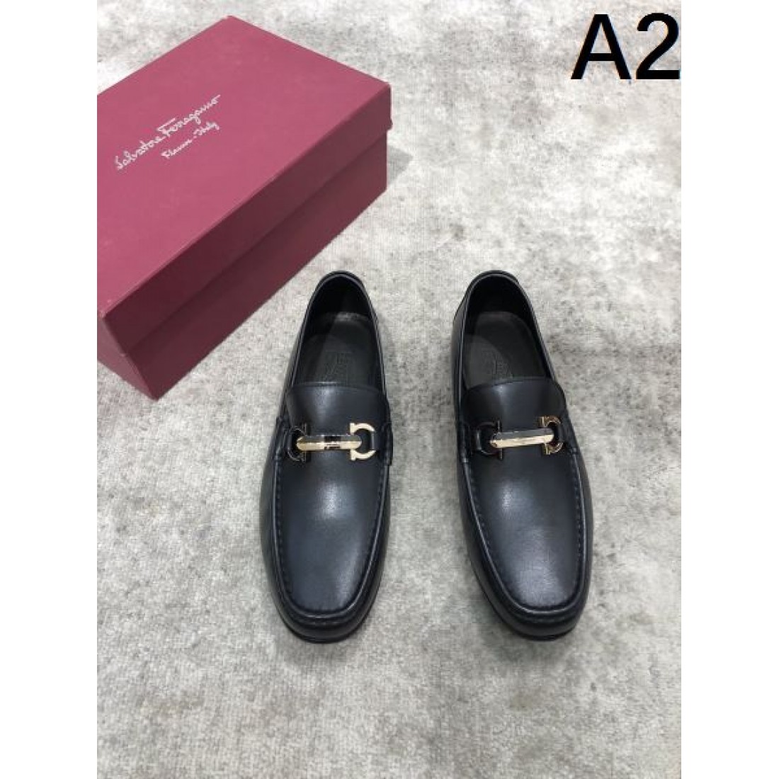 ガンチーニアクセント ドレスローファー エレガントスタイル Salvatore Ferragamo サルヴァトーレフェラガモ コピー ローファー