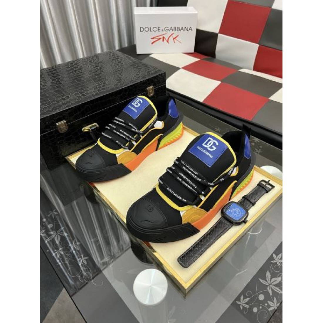  DOLCE&GABBANA ドルチェ＆ガッバーナ コピー カジュアルシューズ 派手 おしゃれ 主役級