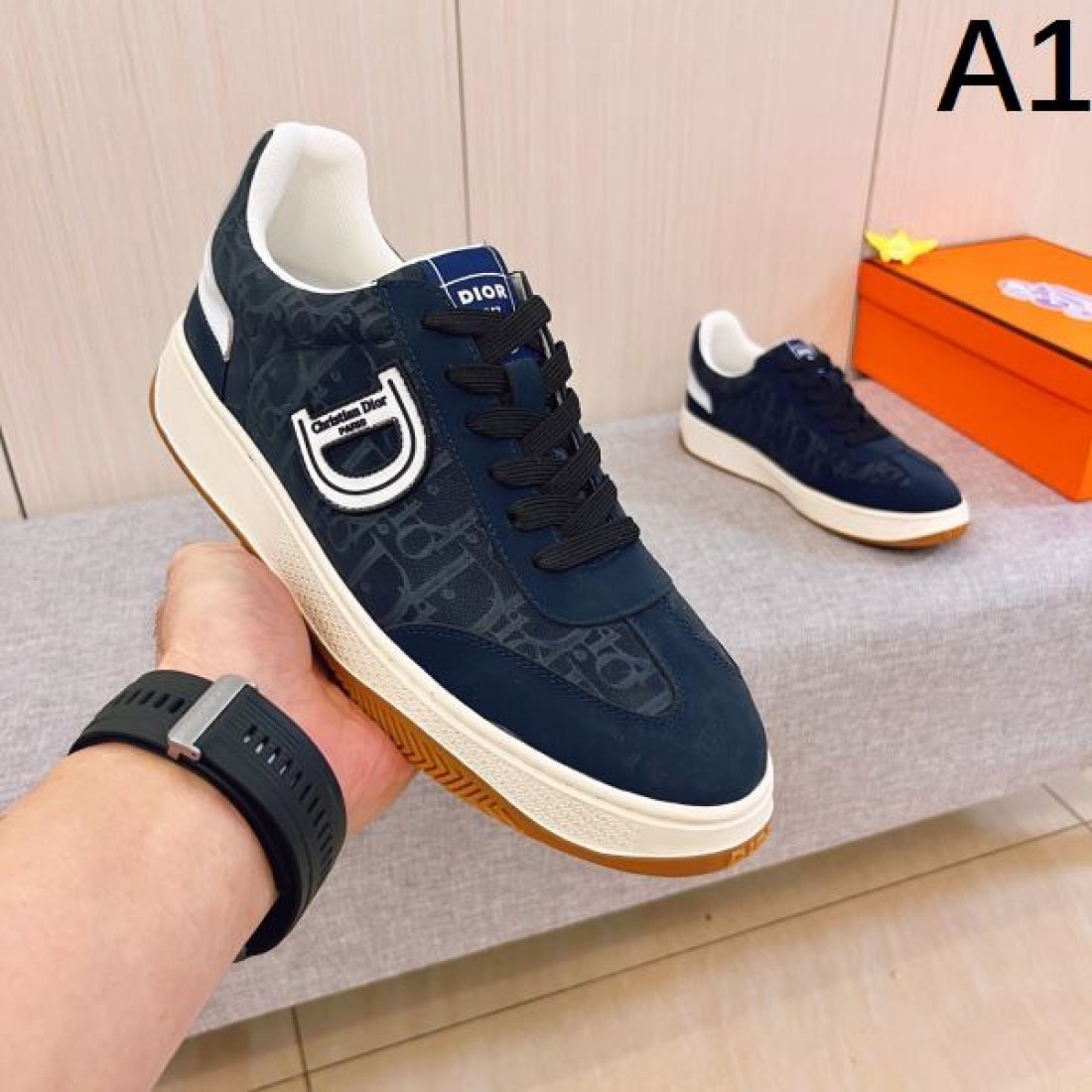洗練 デザイン性 上品 DIOR ディオール コピー カジュアルシューズ 人気