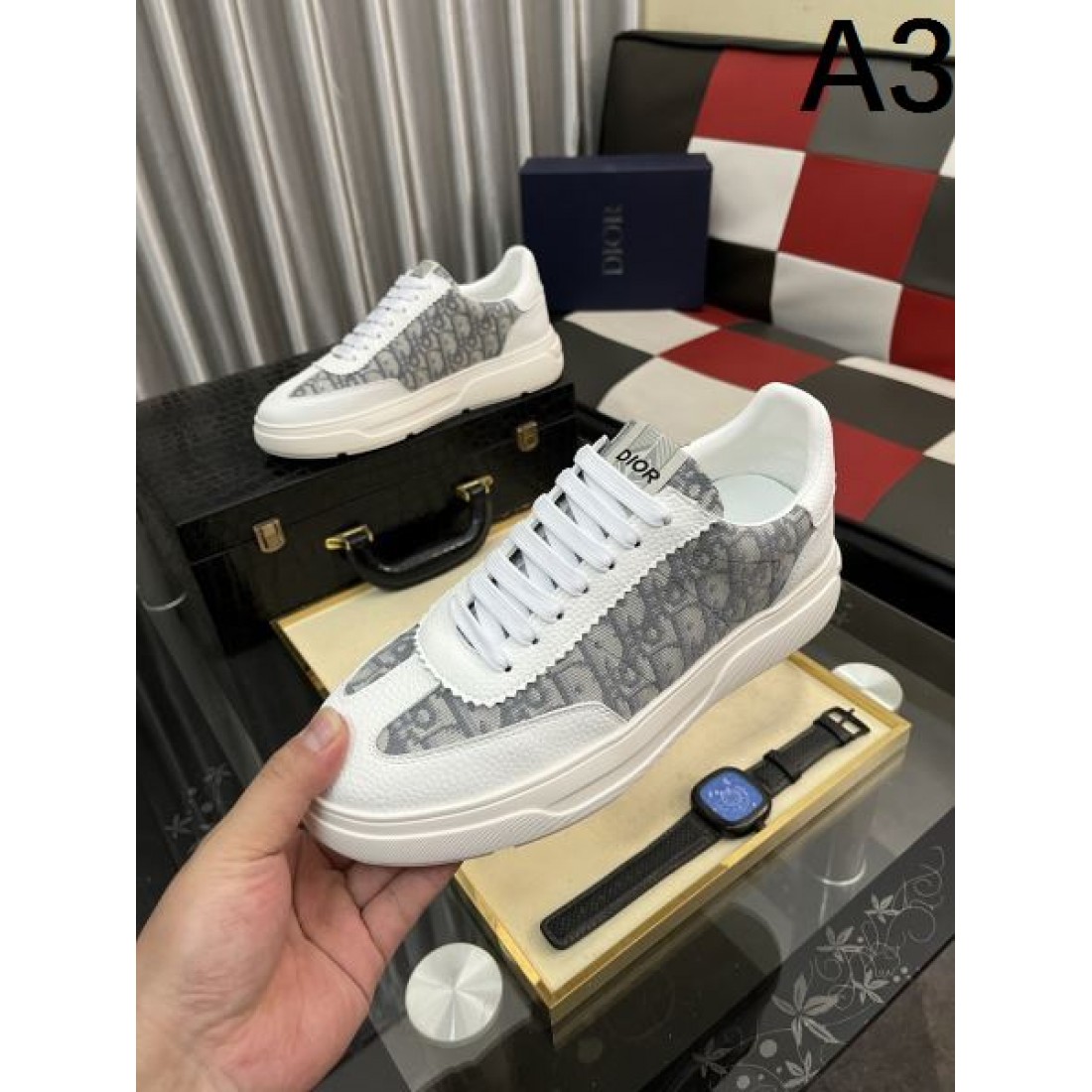 エレガント 上品 洗練 DIOR ディオール コピー カジュアルシューズ きれいめ 定番