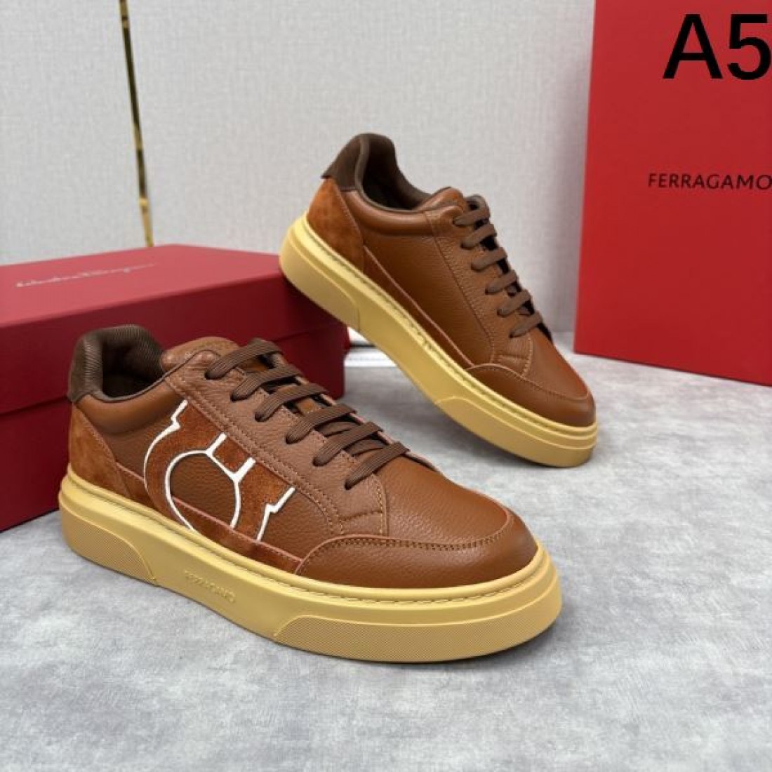 エレガント 正統派 上質感 FERRAGAMO フェラガモ コピー カジュアルシューズ