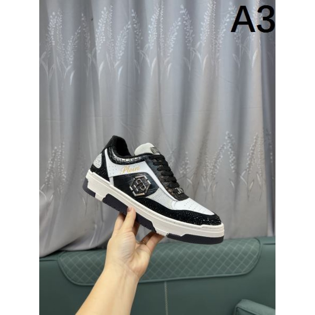 スタイリッシュ 高品質 PHILIPP PLEIN フィリッププレイン コピー カジュアルシューズ 洗練