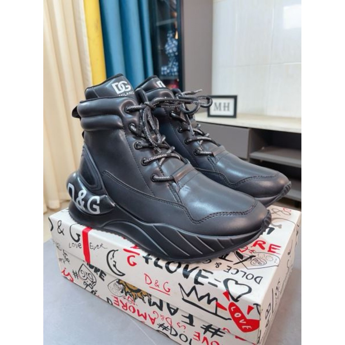 重厚感 個性派 DOLCE＆GABBANA ドルチェ＆ガッバーナ コピー スニーカー 
