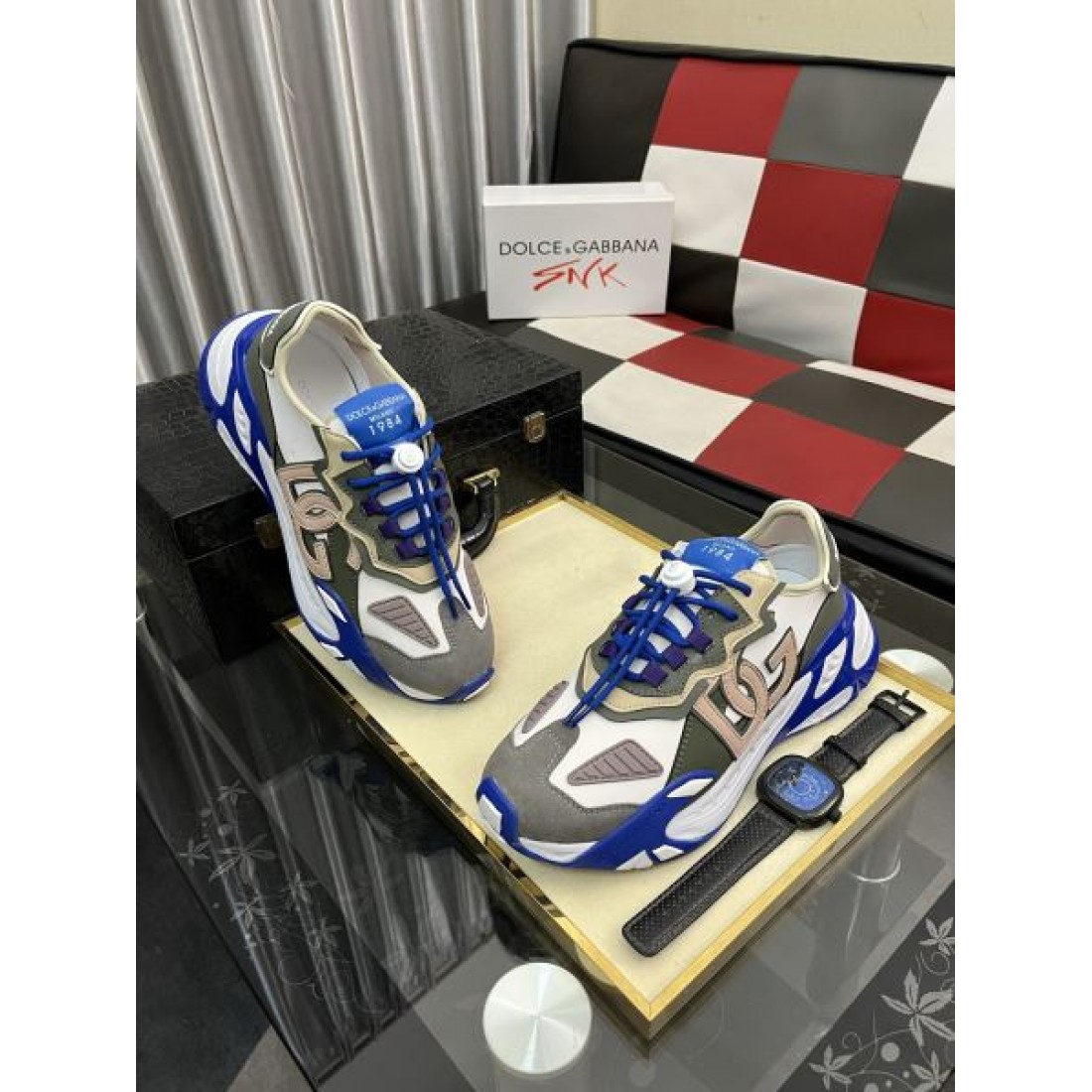 モダン 上質 DOLCE＆GABBANA ドルチェ＆ガッバーナ コピー スニーカー 