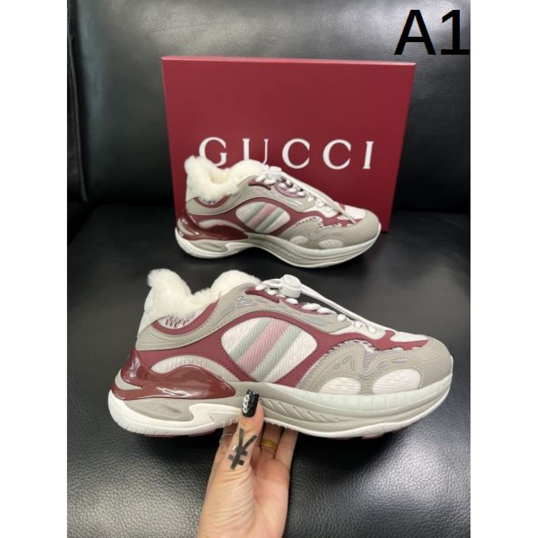 上品 高級感 GUCCI グッチ コピー スニーカー 定番 洗練