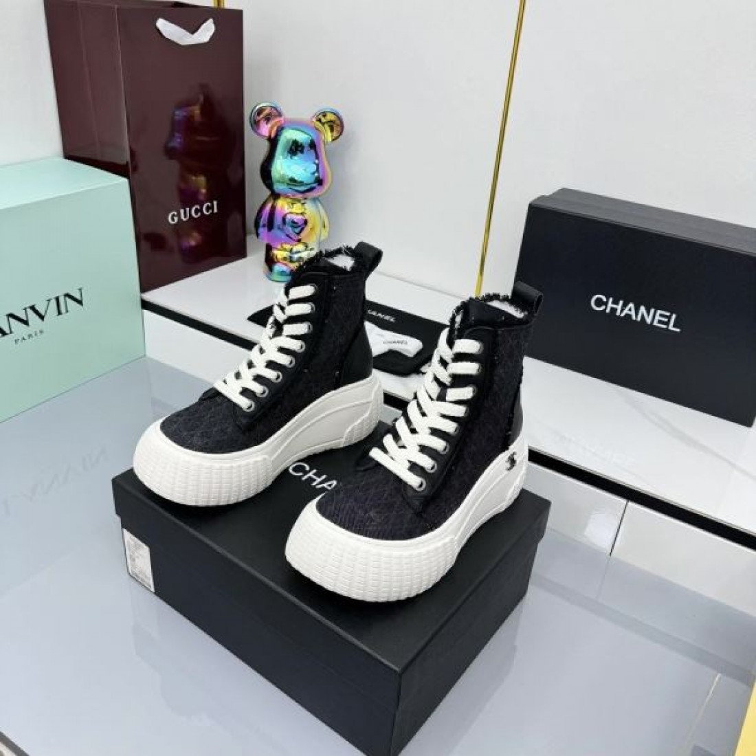 エレガント 高級感 CHANEL シャネル コピー ブーツ 洗練 上品