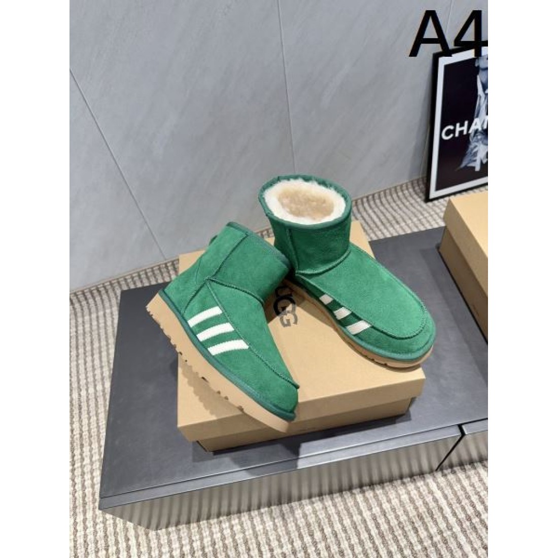 ムートンブーツ ショート丈 ボアライニング 防寒ブーツ デイリー主力 あったか UGG アグ コピー ブーツ レディース 人気モデル