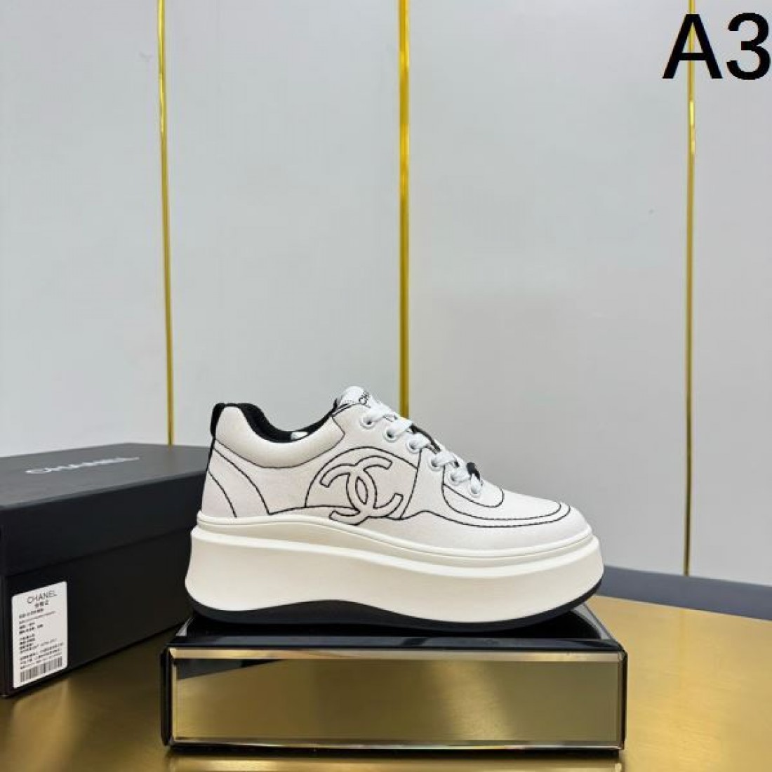 洗練 上質 CHANEL シャネル コピー カジュアルシューズ 大人向け 定評