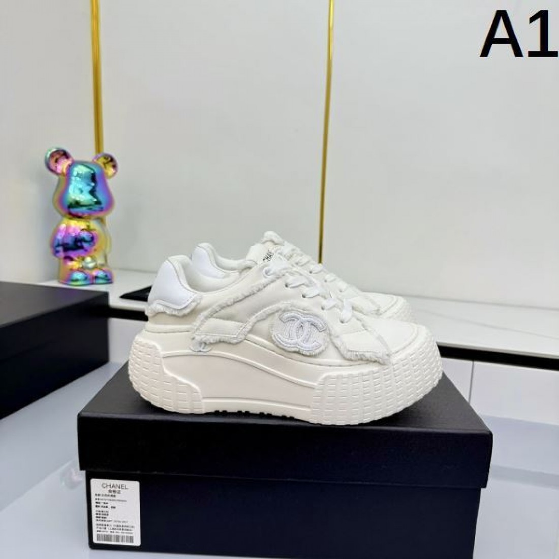 シンプル 上品 CHANEL シャネル コピー カジュアルシューズ 落ち着き 大人向け