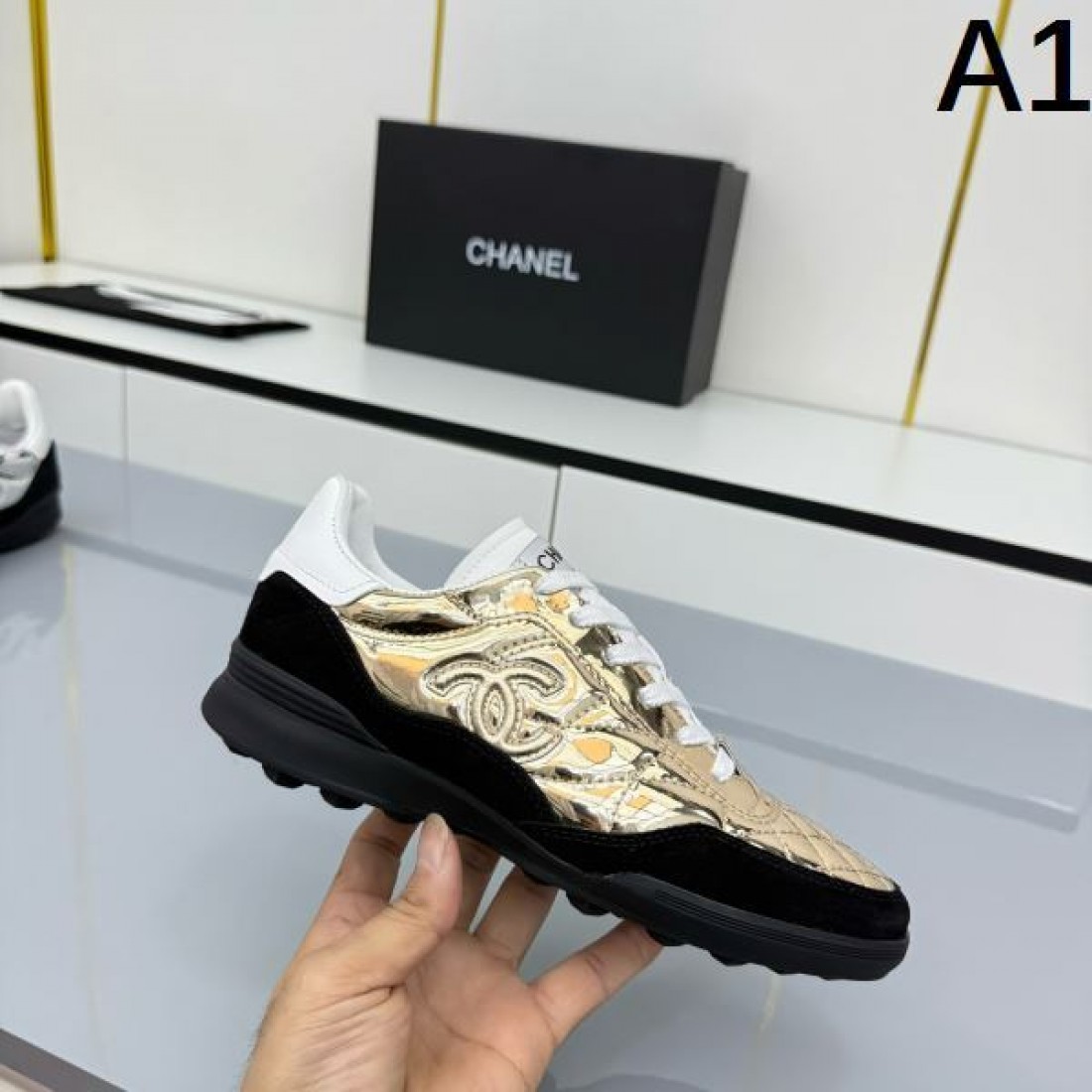 ラグジュアリー 定番 CHANEL シャネル コピー カジュアルシューズ 上品 人気
