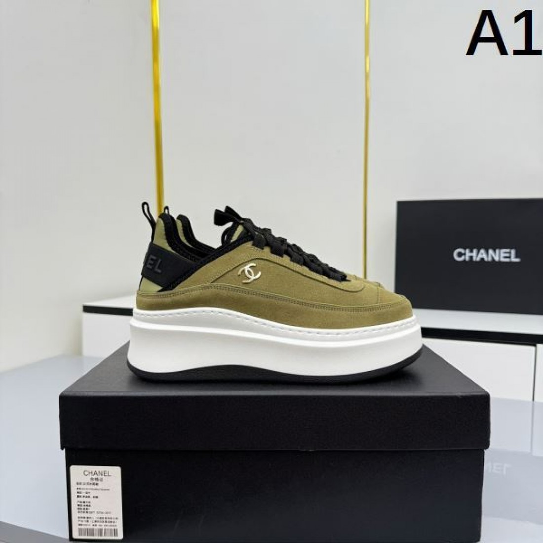 シンプル 上質 CHANEL シャネル コピー カジュアルシューズ 洗練 大人向け