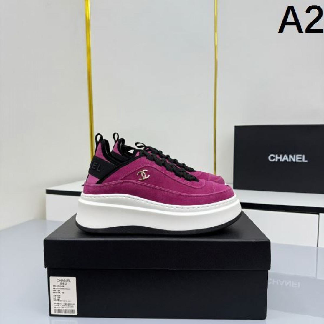 シンプル 上質 CHANEL シャネル コピー カジュアルシューズ 洗練 大人向け