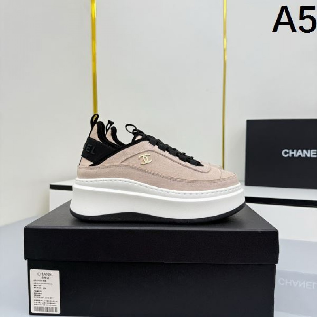 シンプル 上質 CHANEL シャネル コピー カジュアルシューズ 洗練 大人向け