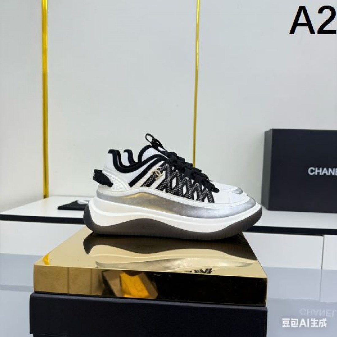 エレガント 高級感 CHANEL シャネル コピー カジュアルシュー  洗練 定番