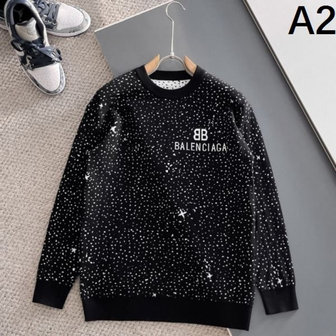  オーバーサイズ 都会的 高級感 BALENCIAGA バレンシアガ コピー セーター 主役級