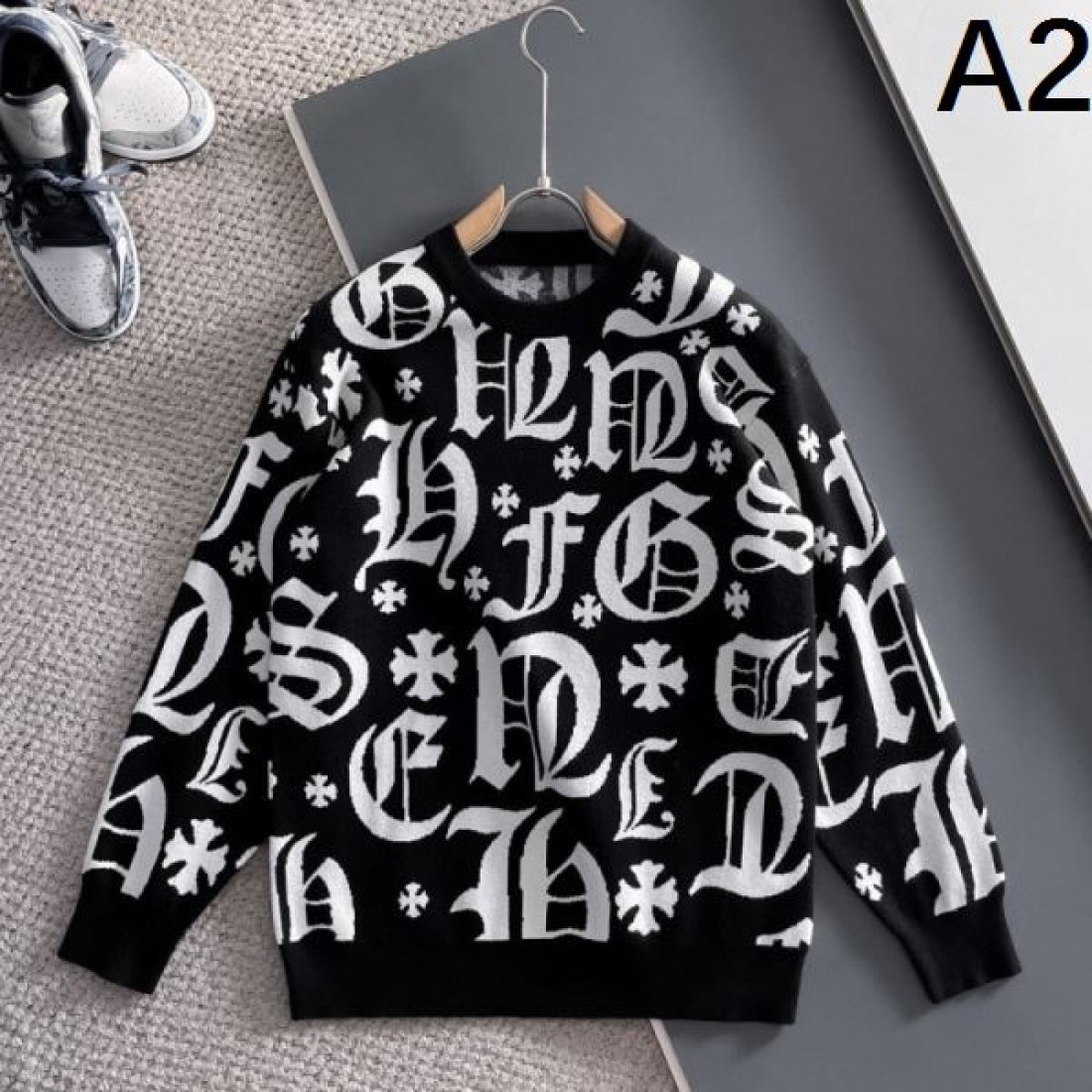  ハード 重厚感 個性派 CHROME HEARTS クロムハーツ コピー セーター 存在感抜