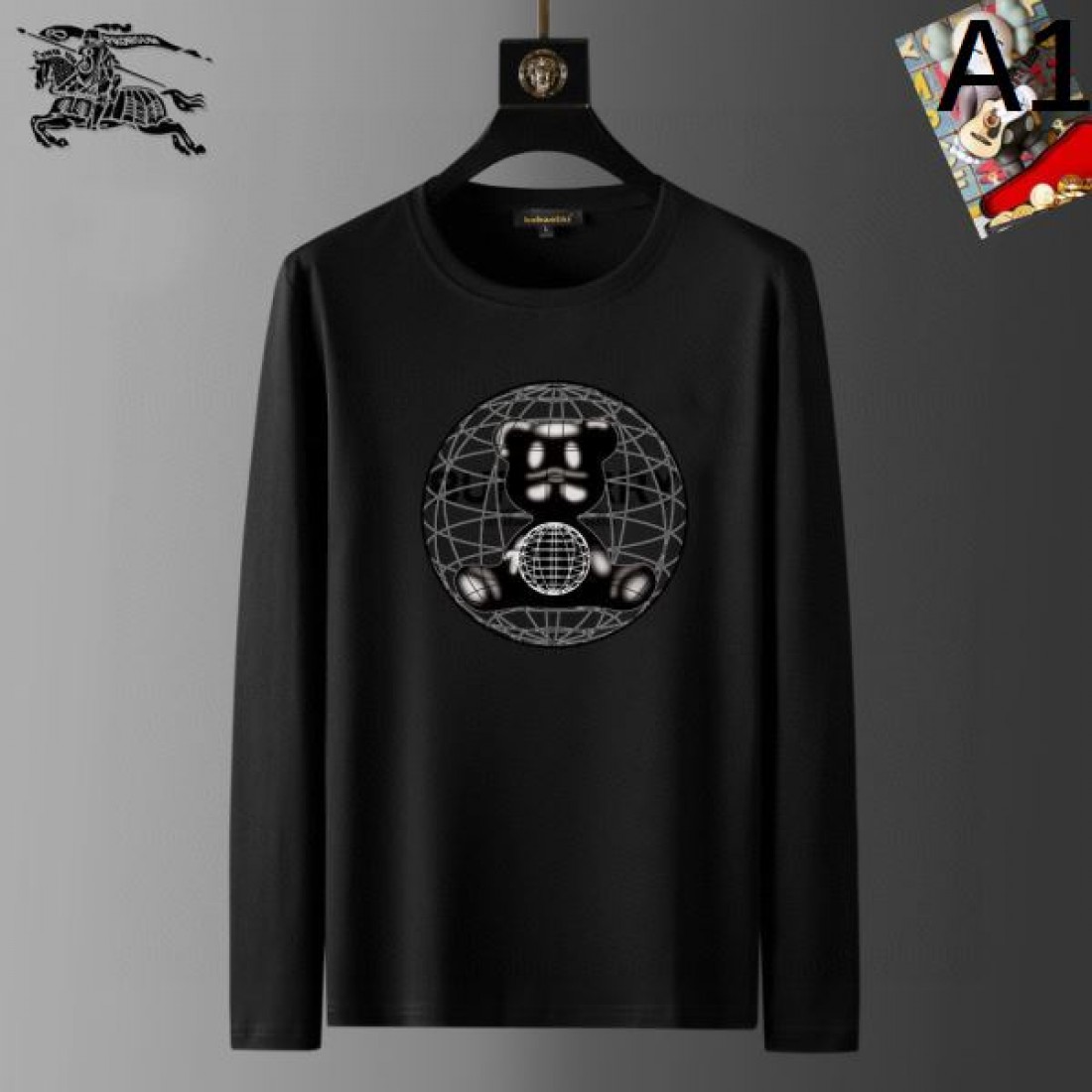 高級感 上質 BURBERRY バーバリー コピー 長袖Tシャツ 人気 定番