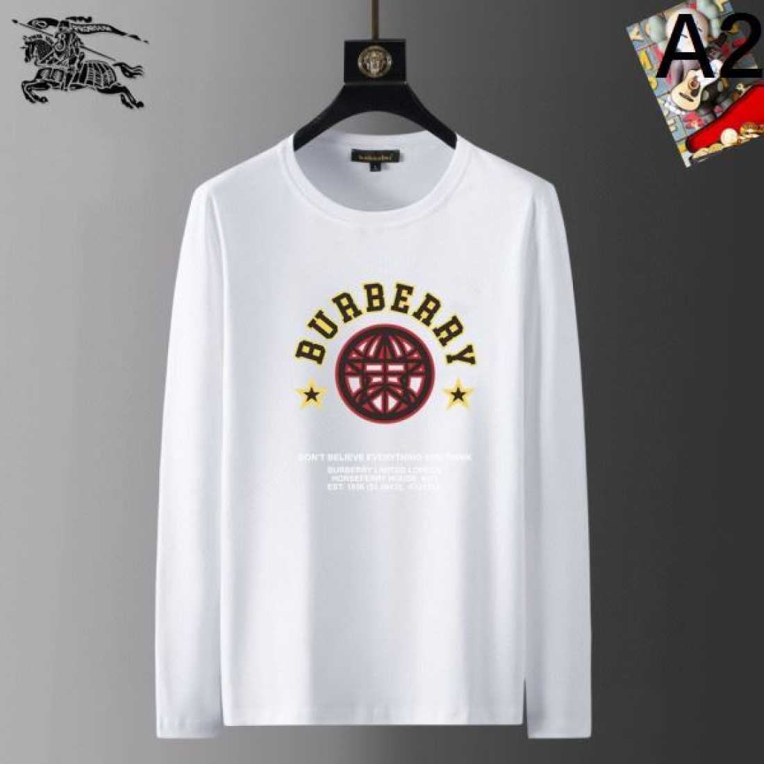 洗練 クラシック BURBERRY バーバリー コピー 長袖Tシャツ 定番 おすすめ