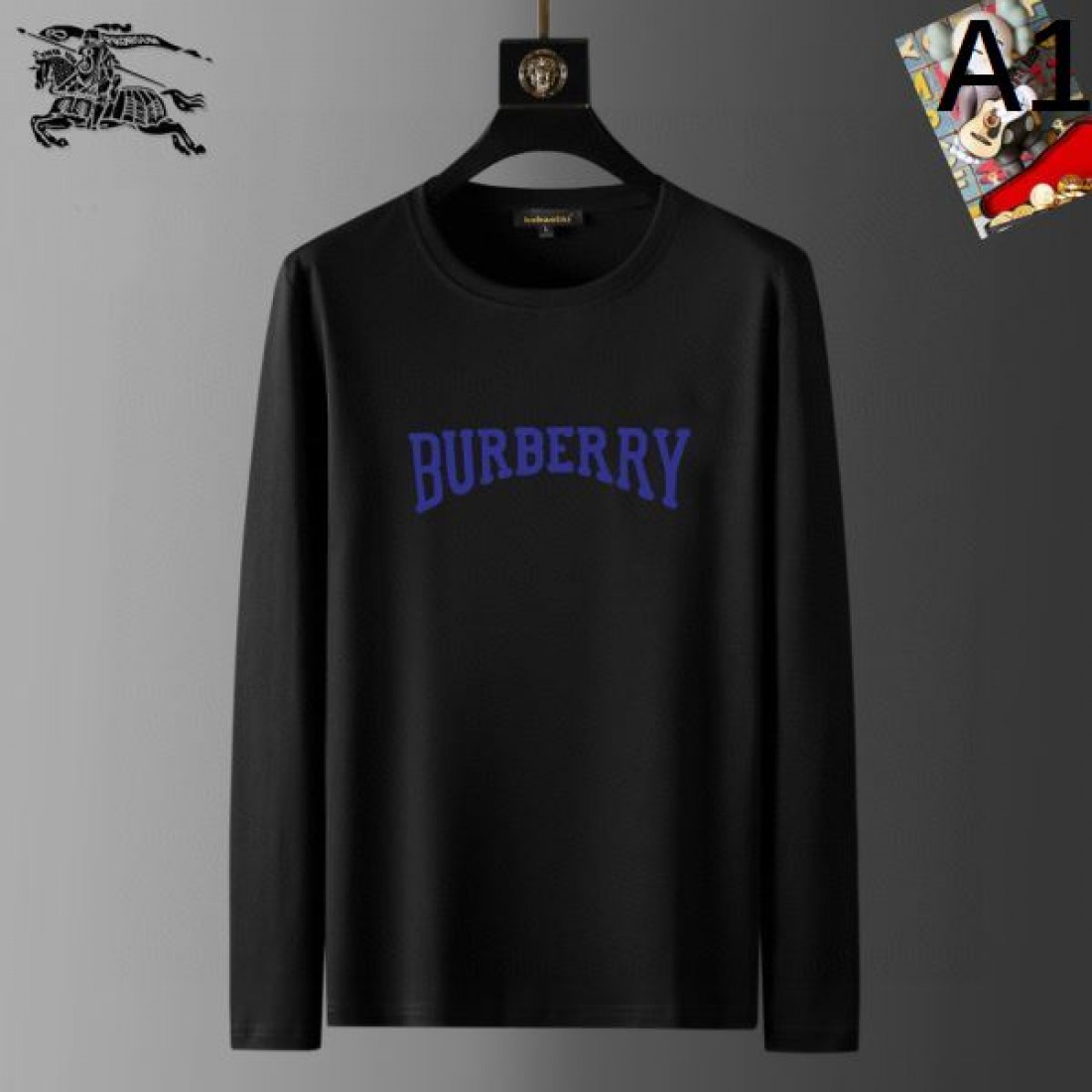定番 高品質 BURBERRY バーバリー コピー 長袖Tシャツ 上品 人気