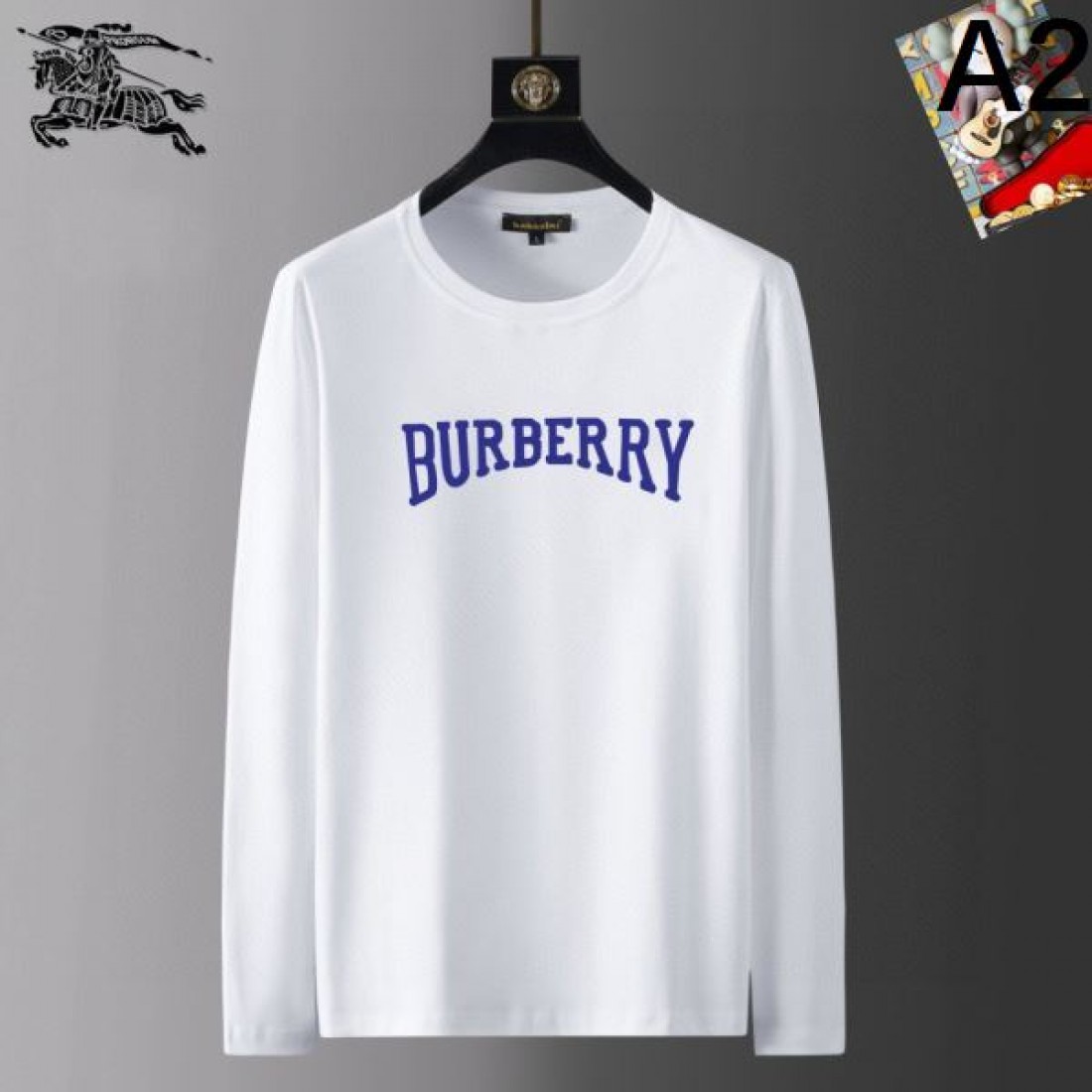 定番 高品質 BURBERRY バーバリー コピー 長袖Tシャツ 上品 人気