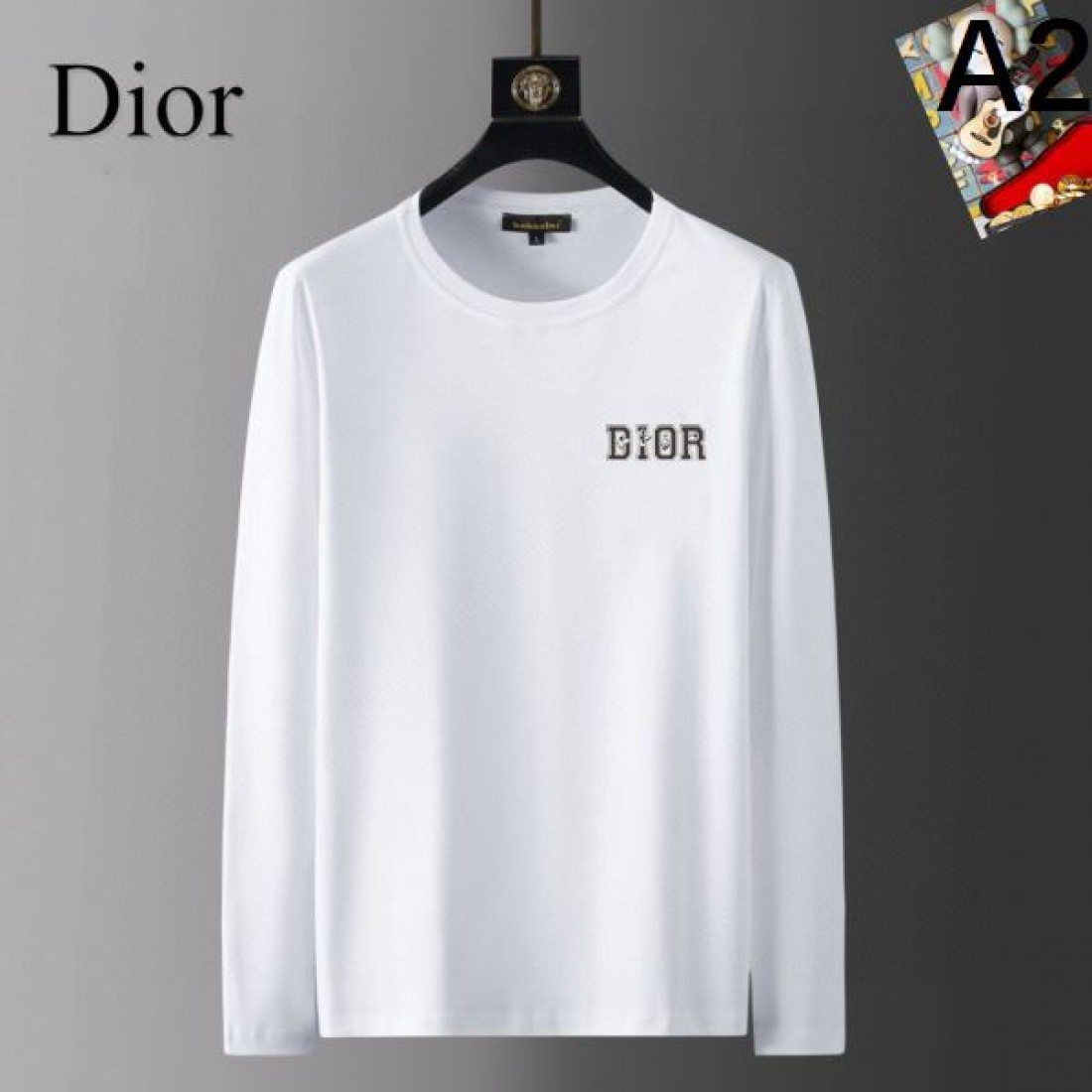 上質 シンプル DIOR ディオール コピー 長袖Tシャツ 上品 おすすめ