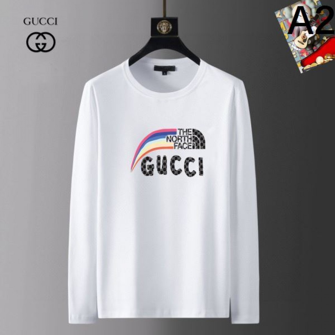 高級 デザイン性 GUCCI グッチ コピー 長袖Tシャツ 存在感 おすすめ