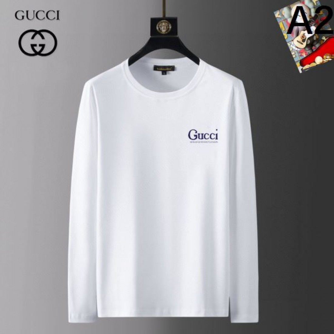 トレンド 個性的 GUCCI グッチ コピー 長袖Tシャツ おしゃれ 人気