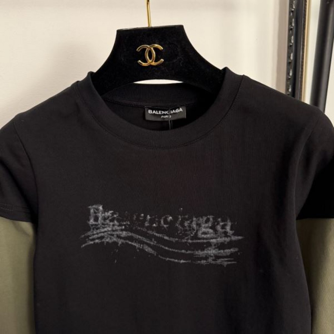 カジュアル 人気 BALENCIAGA バレンシアガ コピー 長袖Tシャツ 着心地良好 デイリー向け