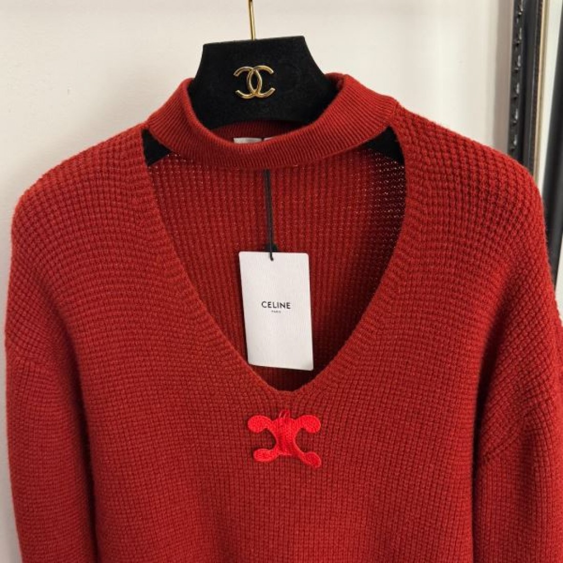 洗練 エレガント CELINE セリーヌ コピー 長袖ニット 柔らか素材 高級感