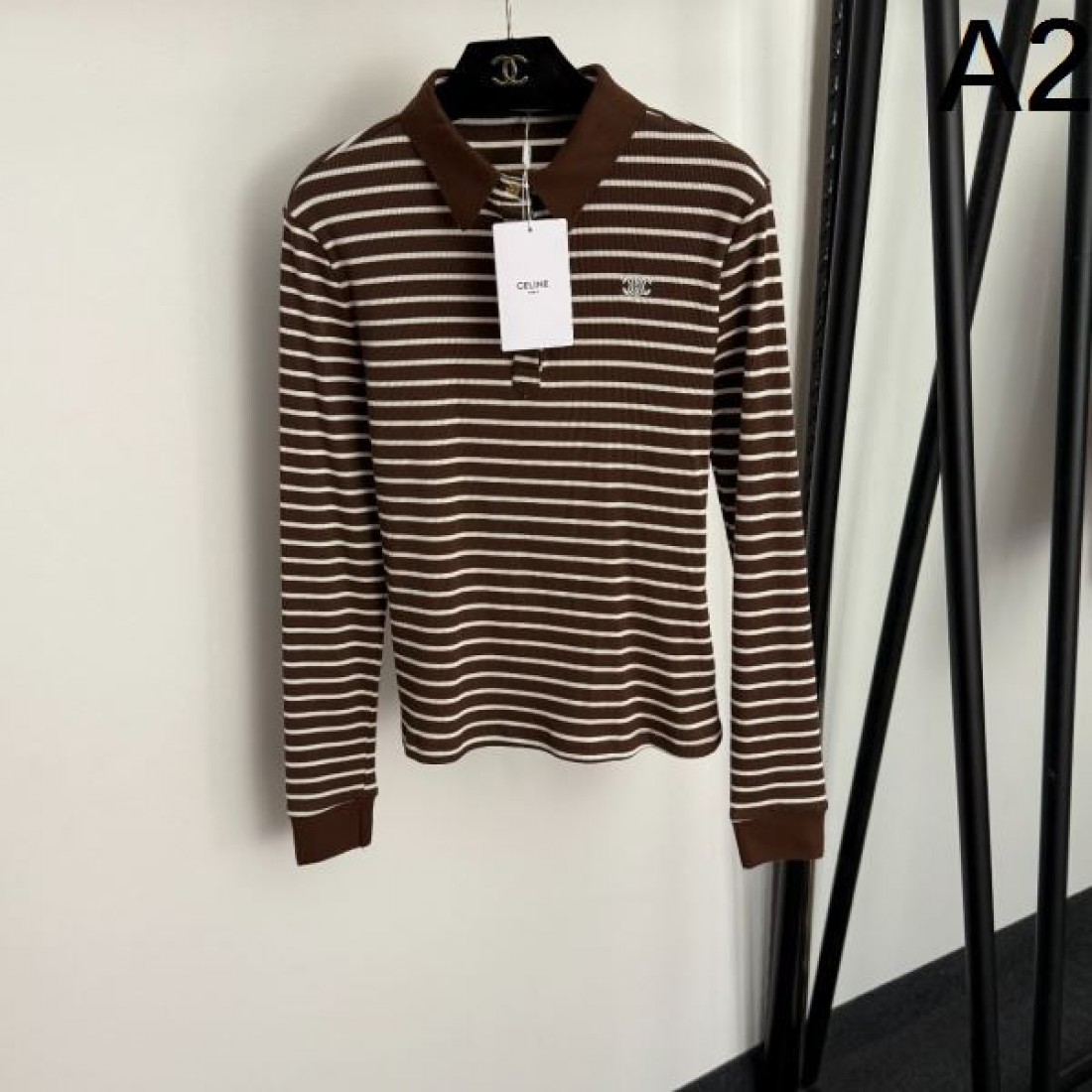  ミニマル 洗練 CELINE セリーヌ コピー 長袖Tシャツ 軽やか素材 着心地抜群