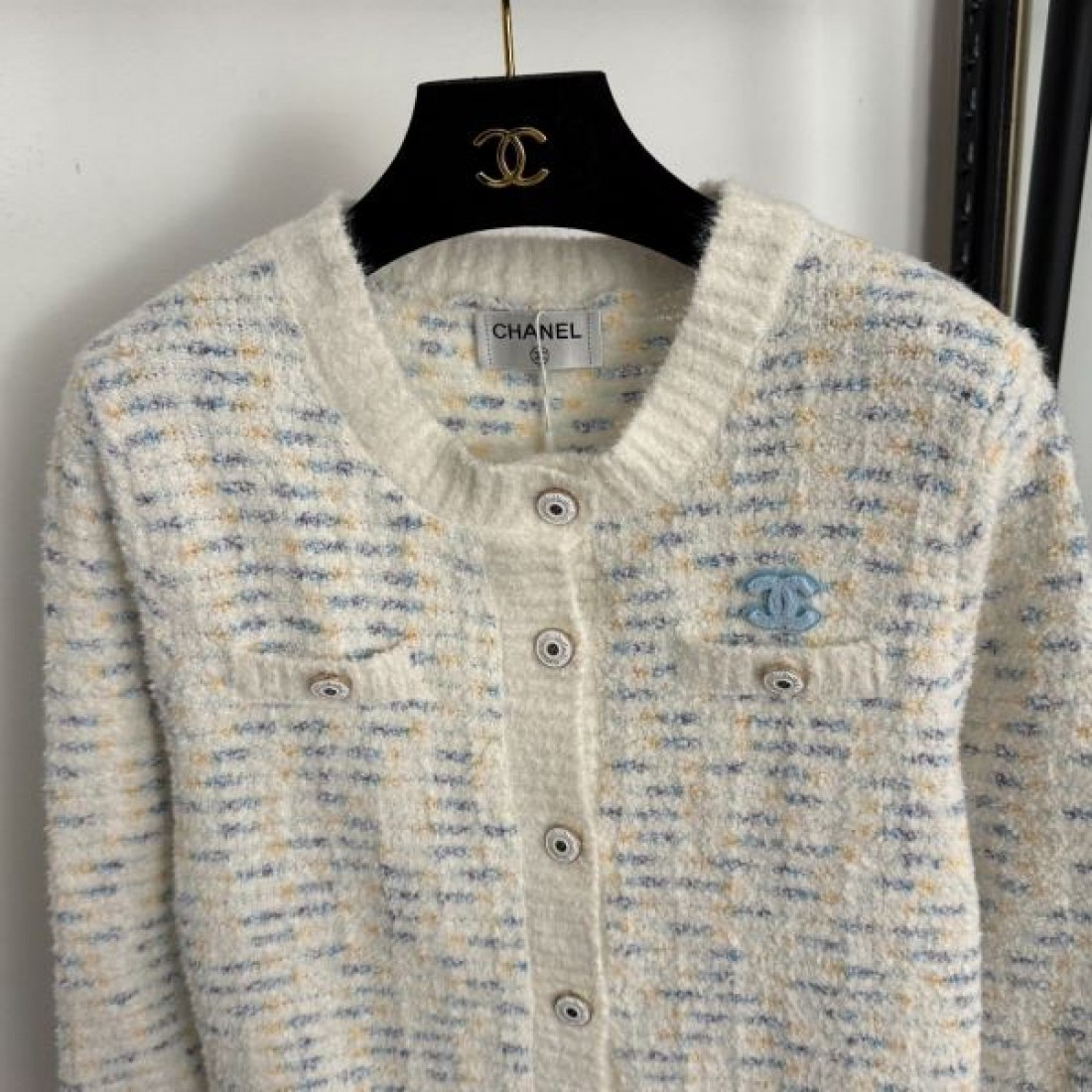  上品 フェミニン CHANEL シャネル コピー ニットカーディガン 柔らか生地 着回し便利