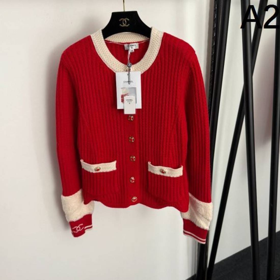 上品 エレガント CHANE シャネル コピー ニットカーディガン 柔らか素材 着心地良好
