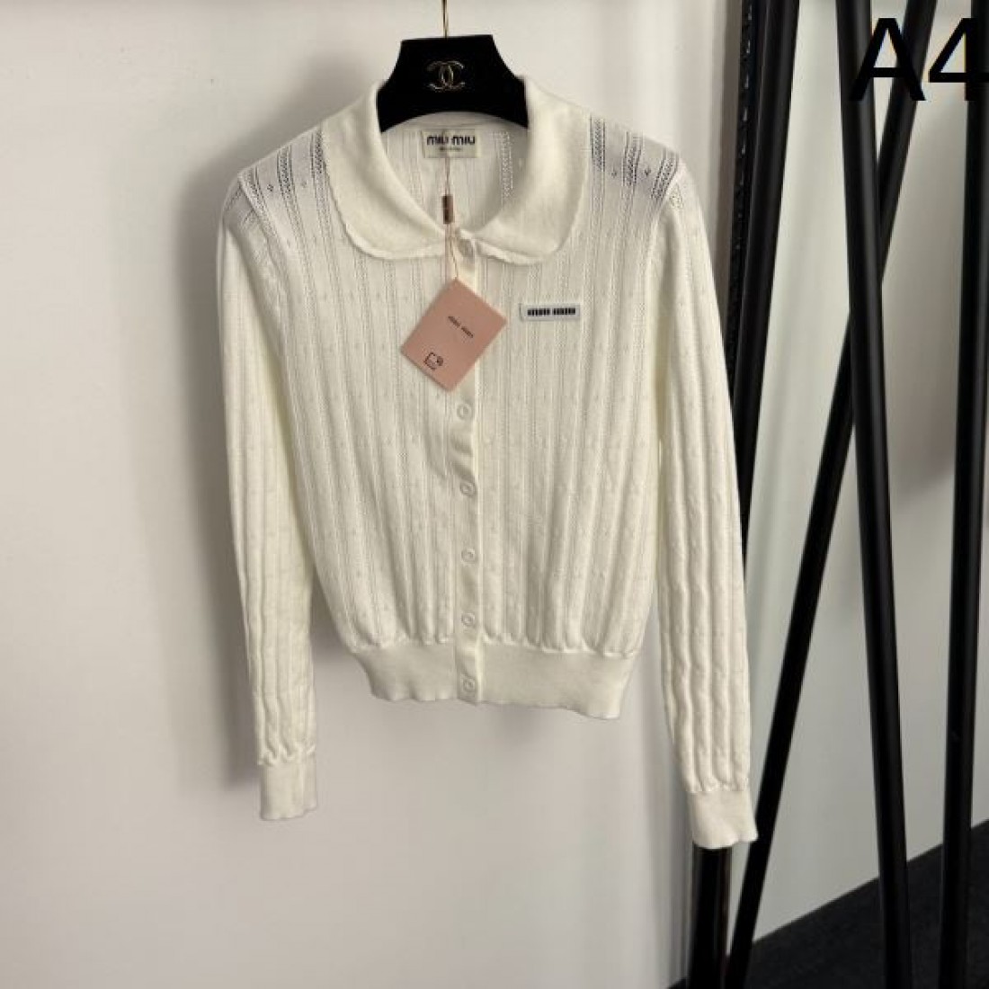 上質感 ガーリー MIU MIU ミュウミュウ コピー ニット 着心地良し 大人可愛い