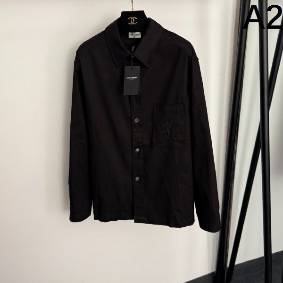 クラシック 上質 シンプル YSL イヴサンローラン コピー 長袖シャツ 大人っぽい