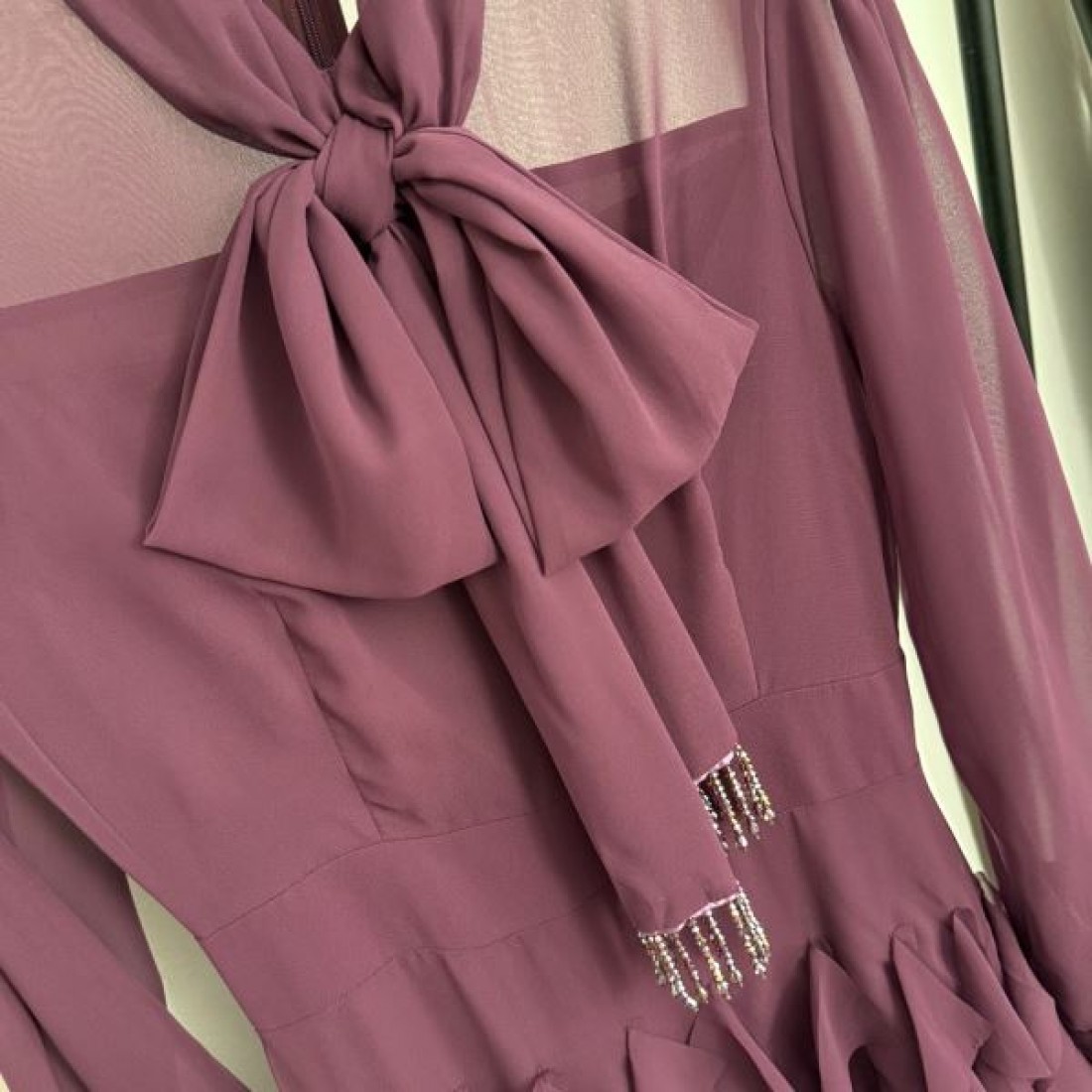 エレガント 女性的 上品 YSL イヴ・サンローラン コピー ワンピース 華やか