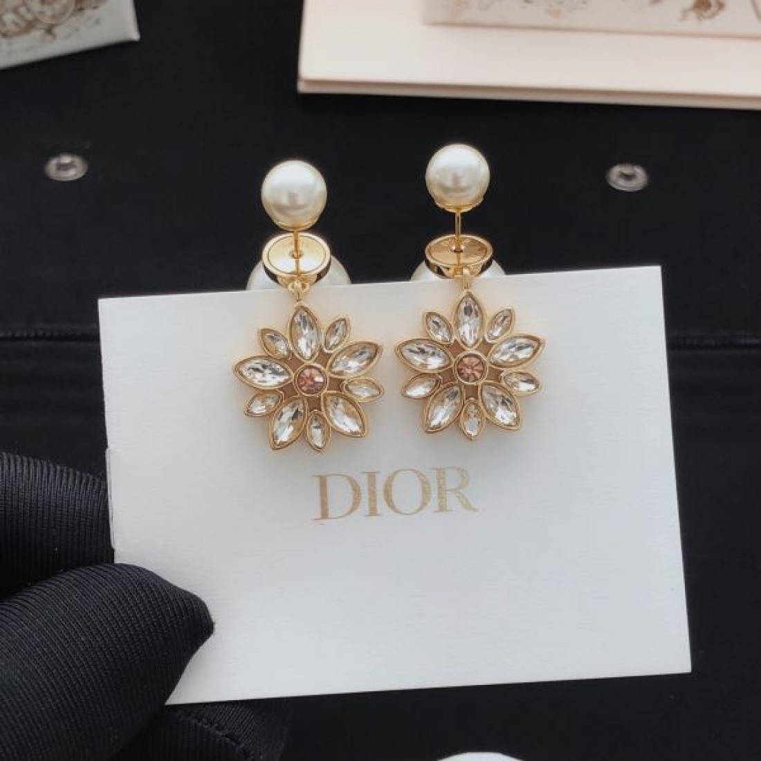 華やか フェミニン DIOR ディオール コピー イヤリング 上質 おしゃれ