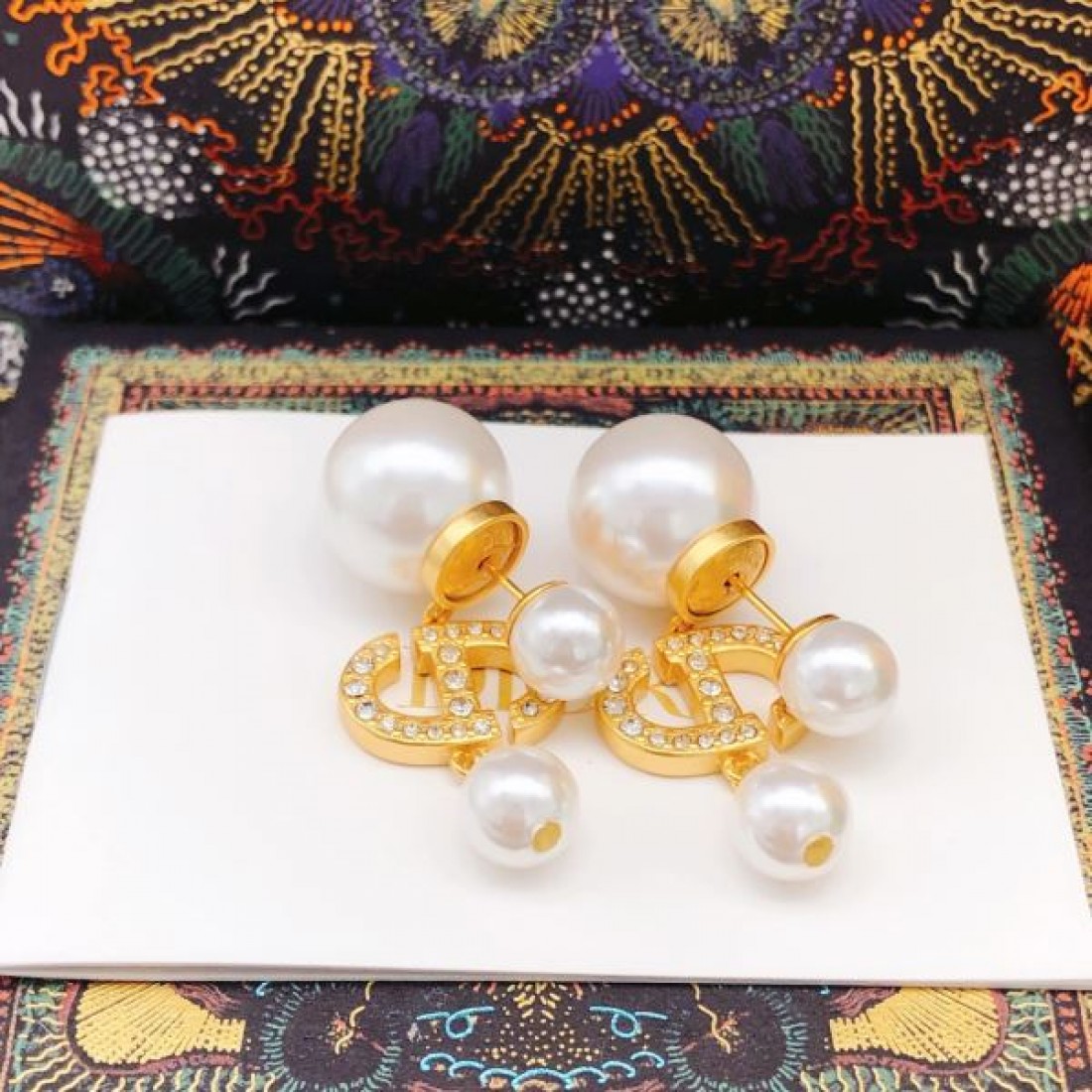 人気 定番 DIOR ディオール コピー イヤリング 高見え クラシック