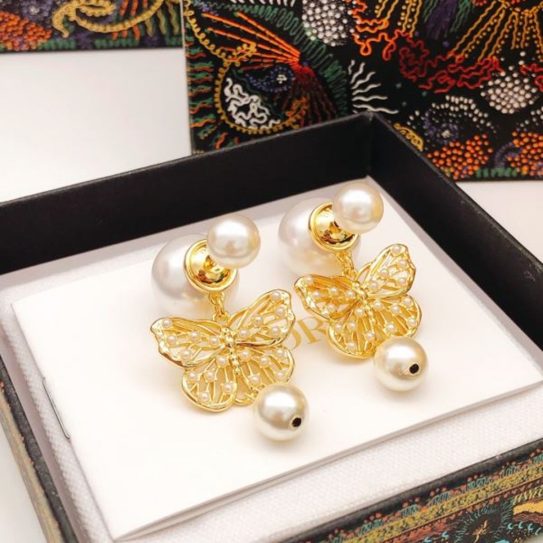 洗練 上品 DIOR ディオール コピー イヤリング 華やか フェミニン