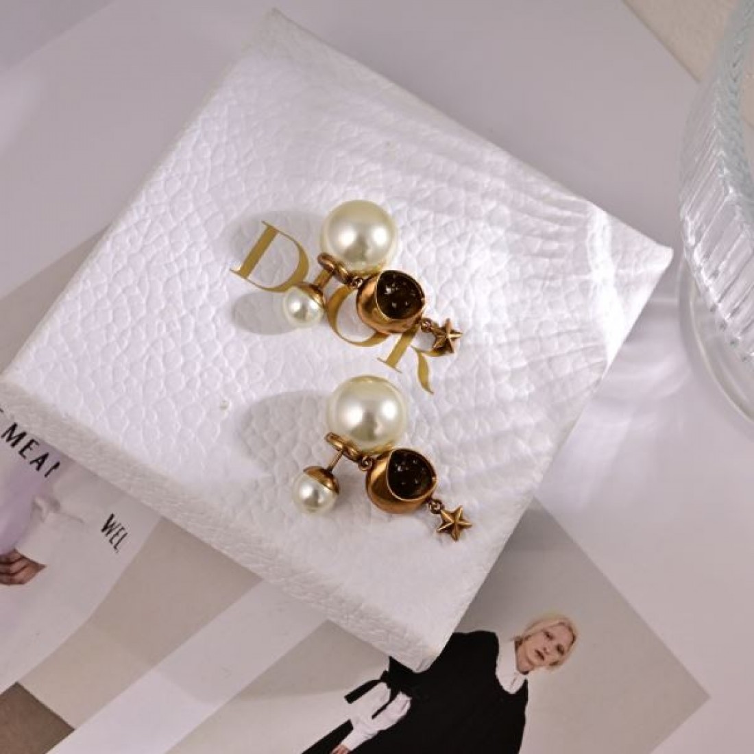 上品 高級感 DIOR ディオール コピー イヤ...