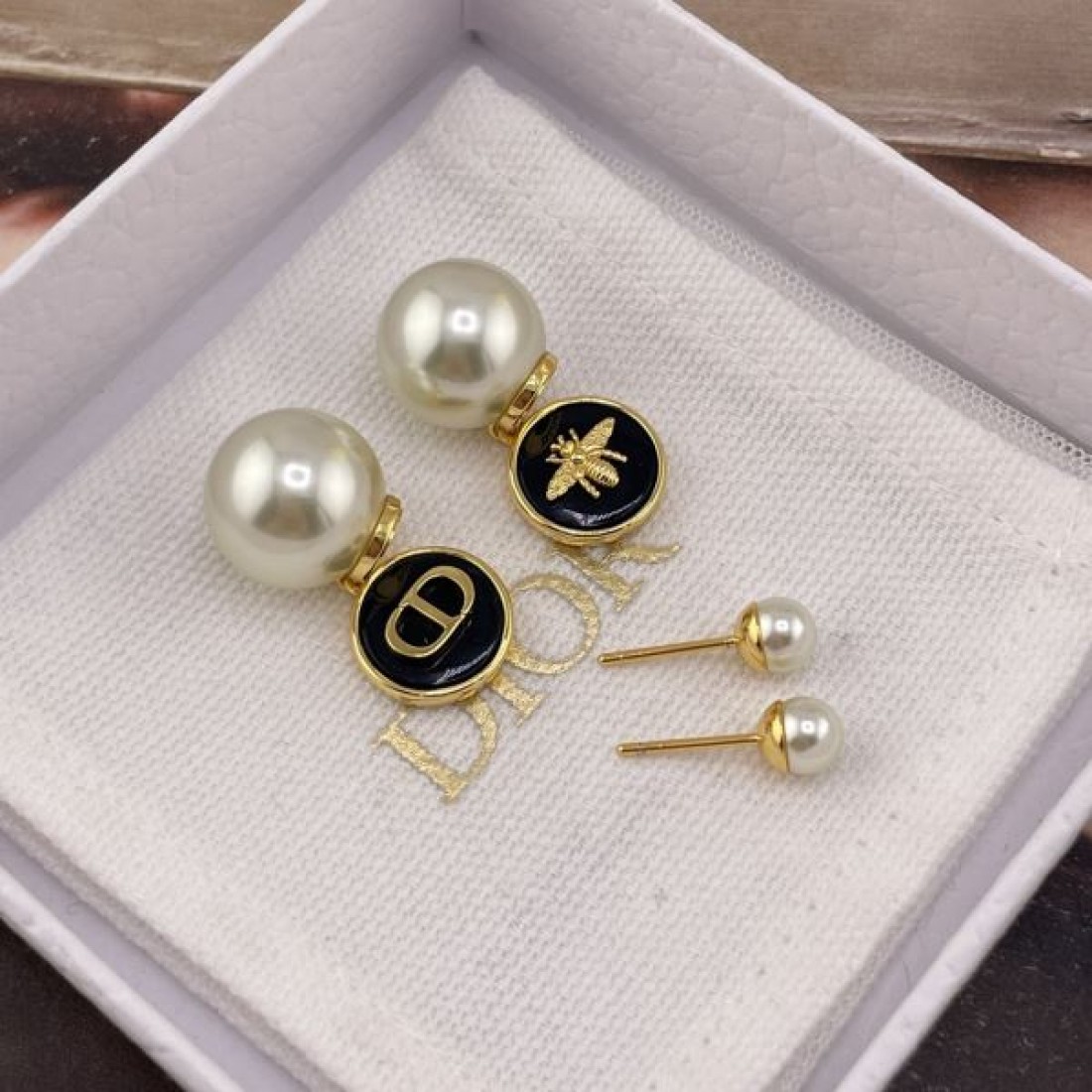 都会的 モダン DIOR ディオール コピー イヤリング 上質素材 状態良好