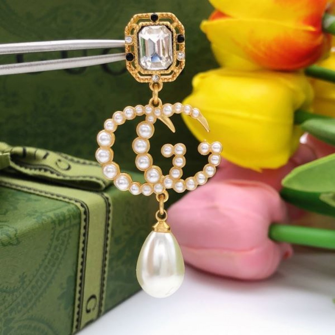 洗練 シンプル GUCCI グッチ コピー イヤリング コーデ万能 実用的