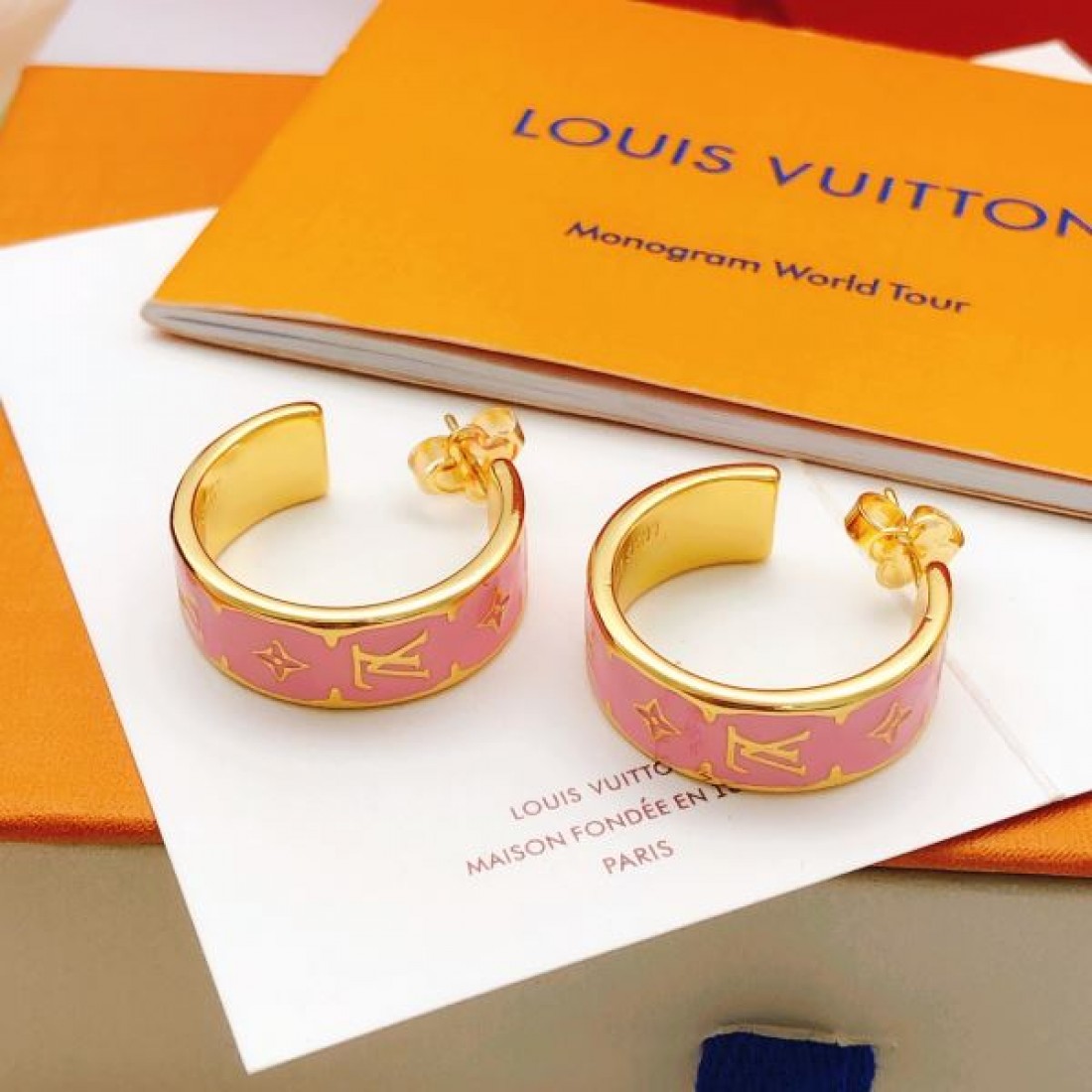 高級路線 優雅 LOUIS VUITTON ルイヴィトン コピー イヤリング ブランド感 耐久性良好