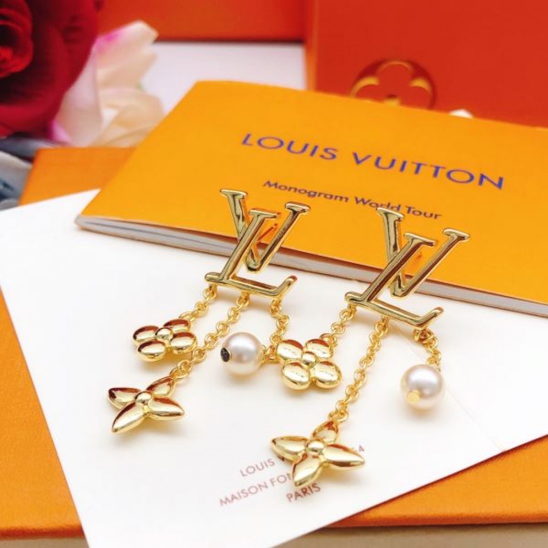 美品 限定感 LOUIS VUITTON ルイヴィトン スーパーコピー イヤリング 人気商品