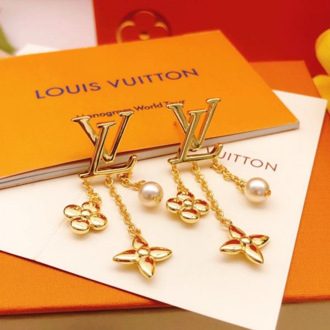 美品 限定感 LOUIS VUITTON ルイヴィトン スーパーコピー イヤリング 人気商品