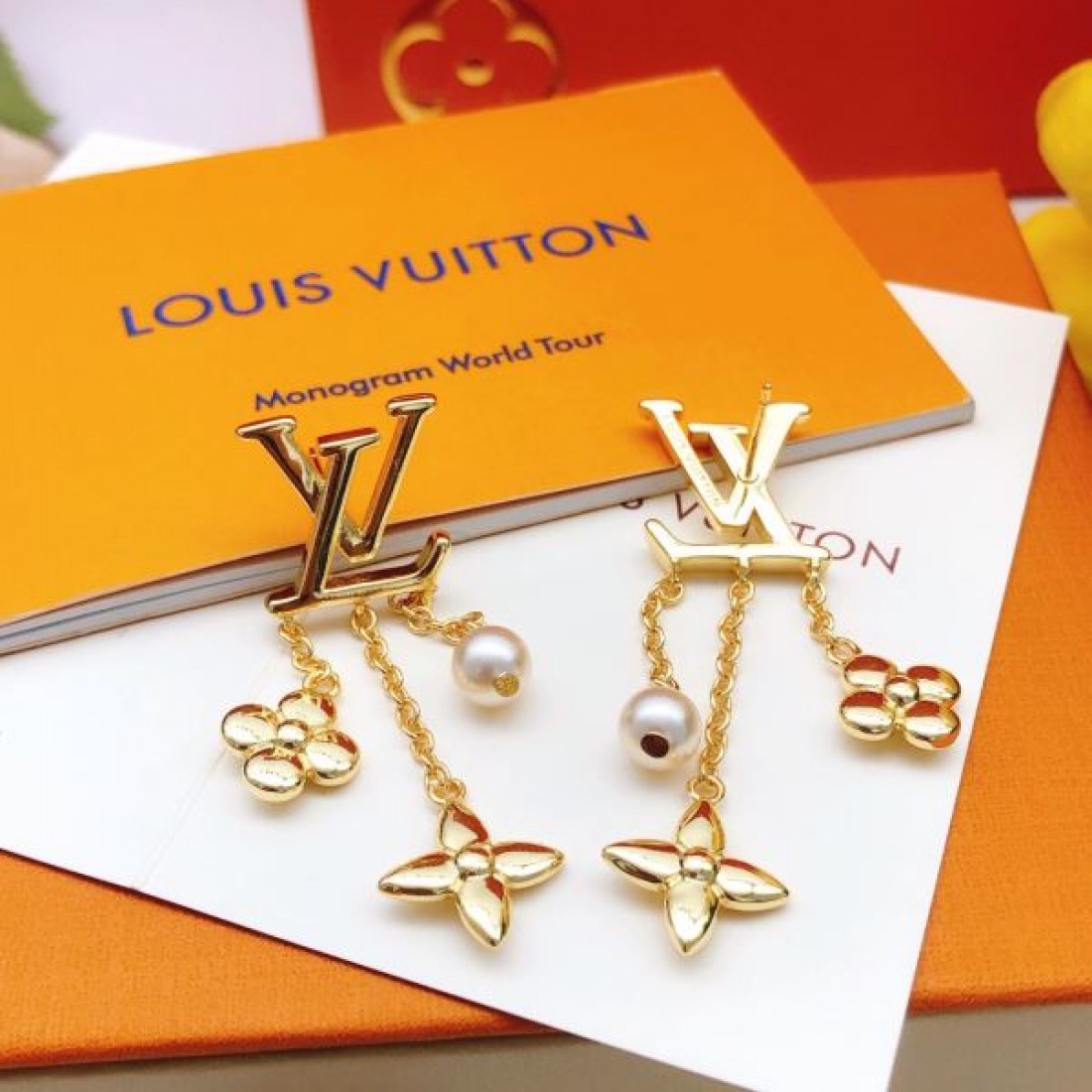 美品 限定感 LOUIS VUITTON ルイヴィトン スーパーコピー イヤリング 人気商品